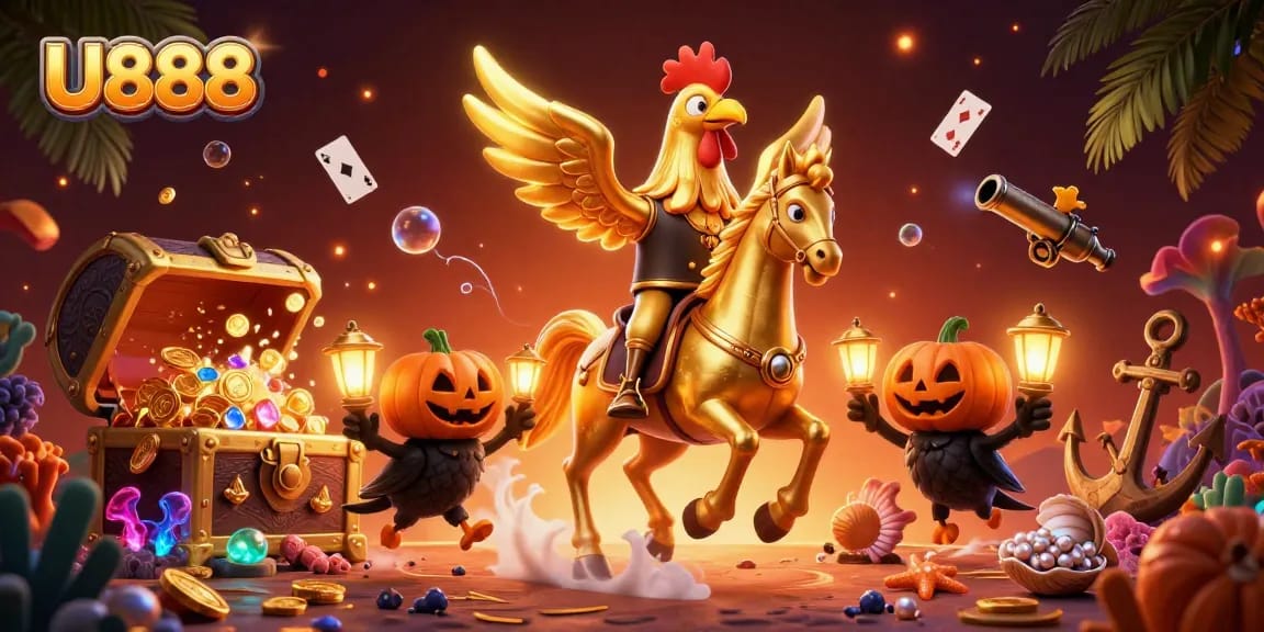 Experience thrilling gameplay at U888 with vibrant casino action and enchanting characters.