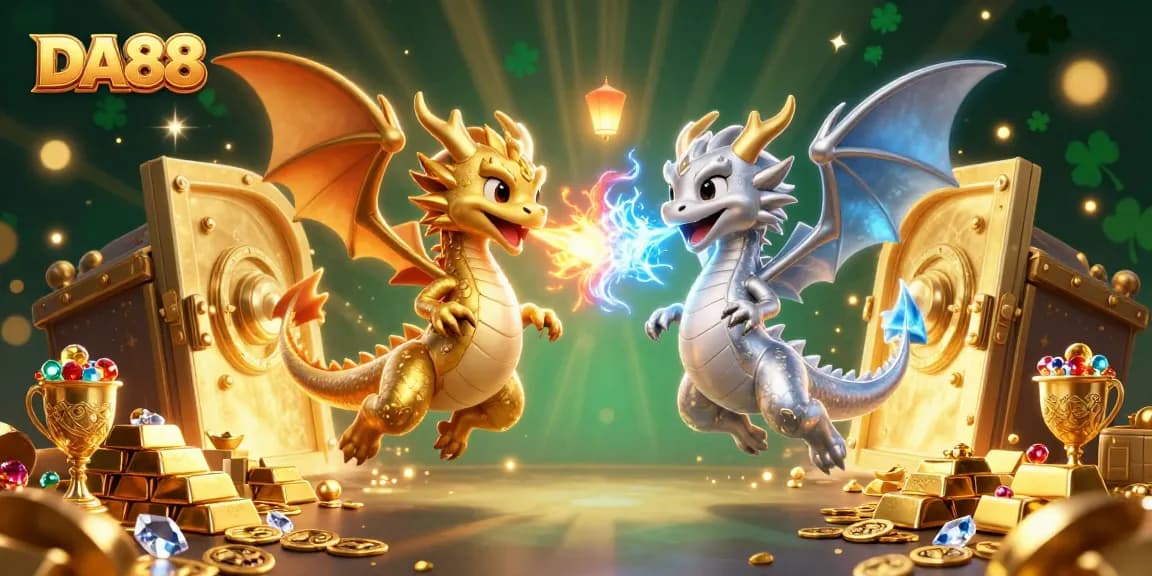 DA88 dragons showcase casino excitement with treasures and magical ambiance.