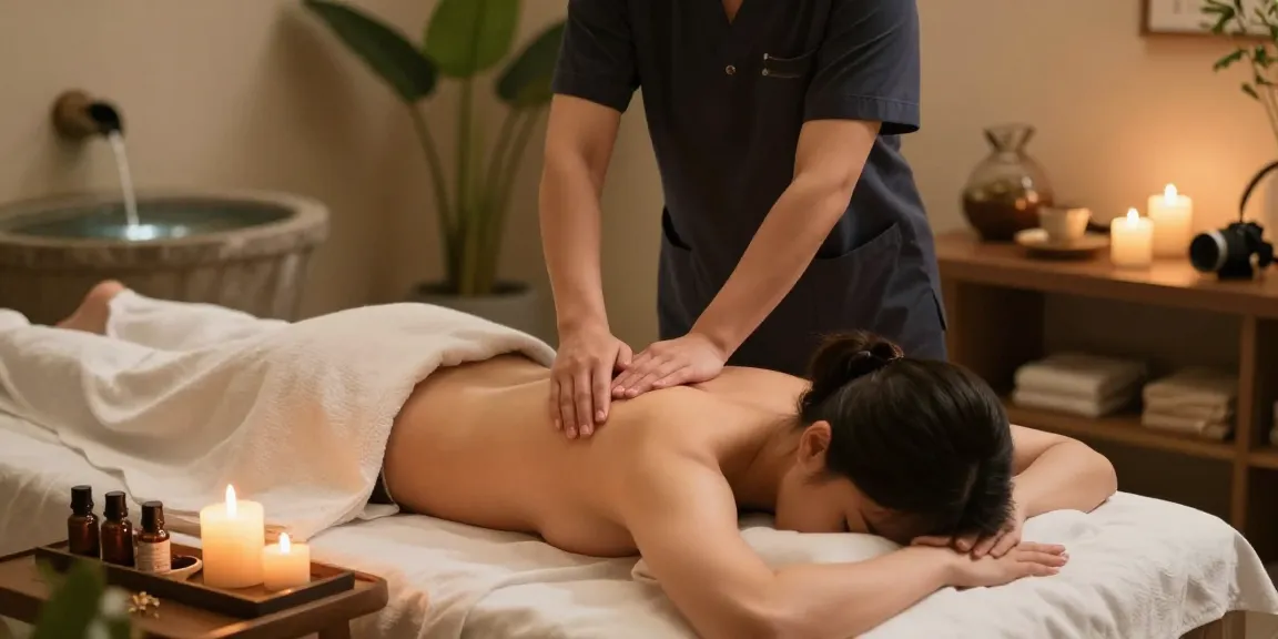 부평출장안마 relaxation experience with soothing massage therapy in peaceful spa ambiance.