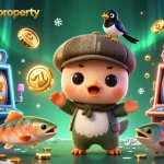 Engage with the exciting realm of online gaming at phuongdongproperty, featuring vibrant slot machines and unique characters.