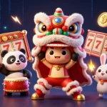 Experience the thrill of o8 slots with vibrant characters and jackpot excitement.
