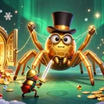 Join the excitement at CM88, featuring a golden tarantula weaving a web of fortune in a vibrant casino!