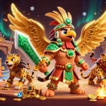 Engage in thrilling gameplay at rr88ka com with a vibrant Aztec casino scene.