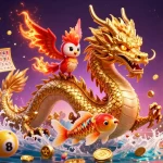 Experience the thrilling action at Five88 with captivating casino creatures and game elements.